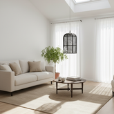 Suspension Luminaire en Raphia – Décoration Bohème Naturelle