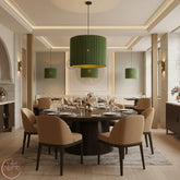 Suspension Luminaire Cylindrique en Fil de Coton – Design Naturel et Moderne