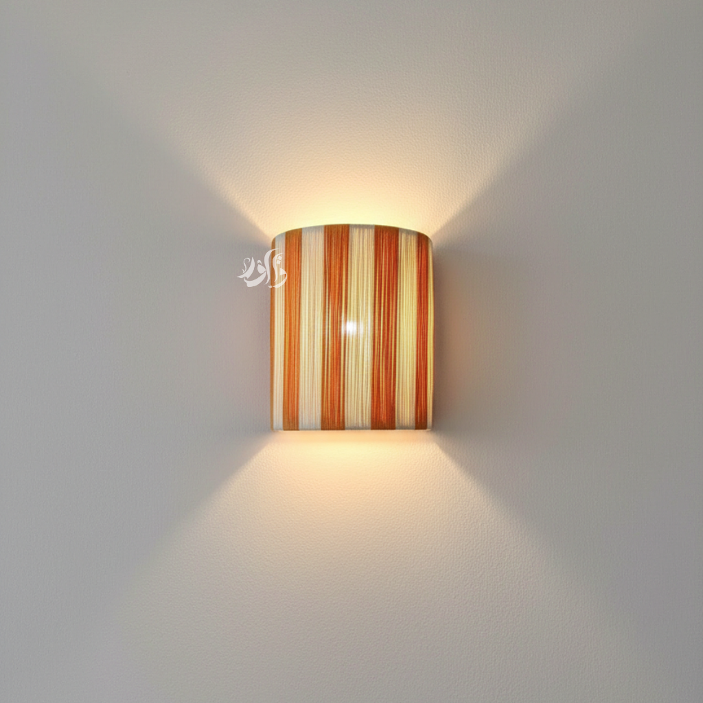 Handmade Raffia Wall Lamp – Ethnic & Boho Wall Light