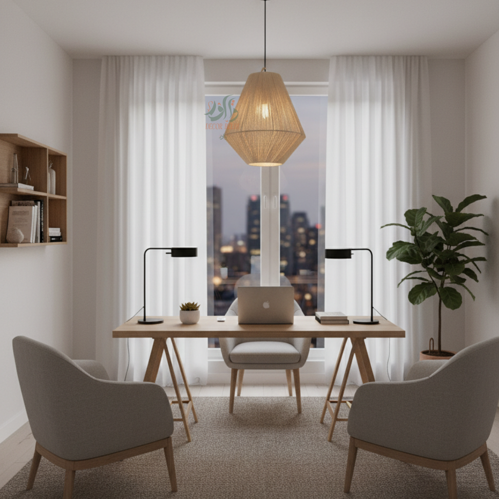 Suspension Luminaire Artisanale en Raphia – Décoration Bohème Naturelle