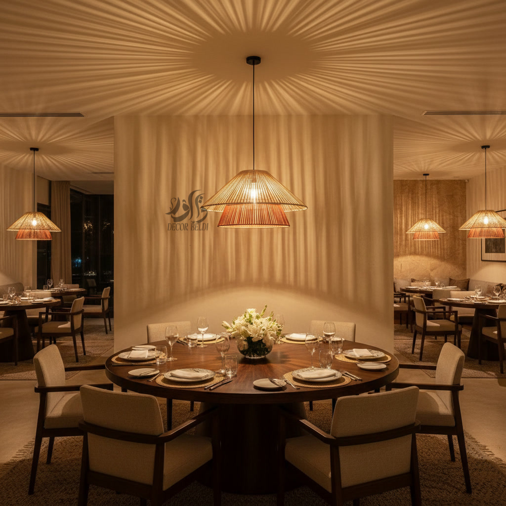 lot de 2 Suspension Luminaire Cylindrique en Fil de Coton – Design Naturel et Moderne