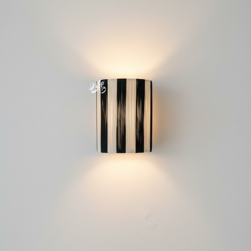 Handmade Raffia Wall Lamp – Ethnic & Boho Wall Light