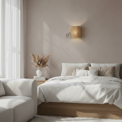 Applique murale élégante à lumière chaude – Design moderne pour chambre et hôtel