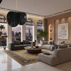 Suspension Luminaire en Raphia – Décoration Bohème Naturelle