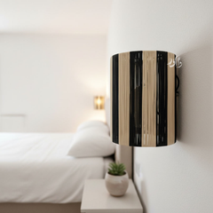 Handmade Raffia Wall Lamp – Ethnic & Boho Wall Light