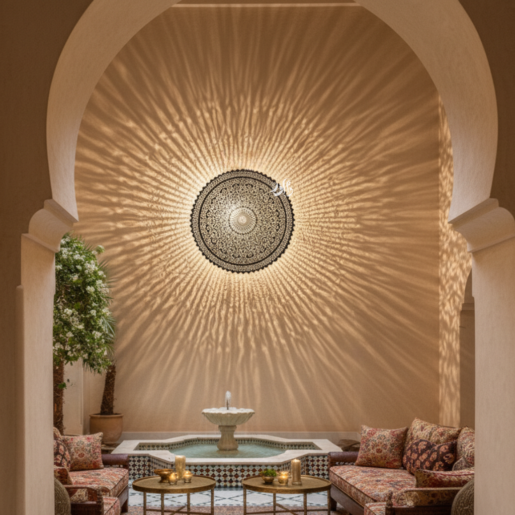 Applique Murale &nbsp;en Laiton Fait Main – Luminaire Vintage Artisanal pour Intérieur Élégant