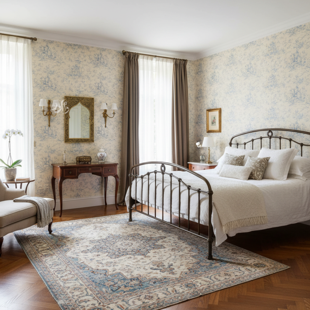 Miroir Mural  Fait Main en Laiton – Design Arc Mosquée Bohème Chic