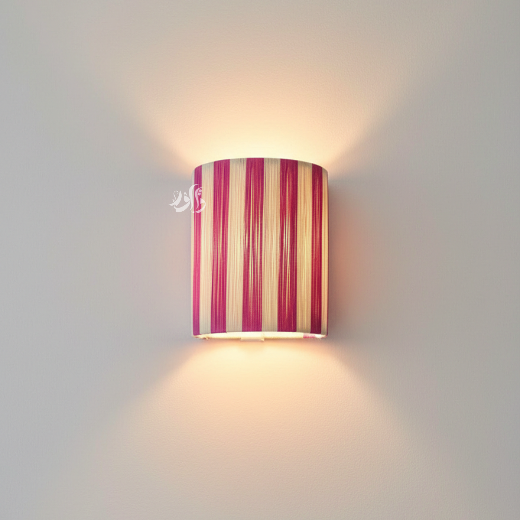 Handmade Raffia Wall Lamp – Ethnic & Boho Wall Light