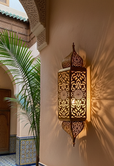 Applique Murale  Lampe Géométrique Artisanale Faite Main